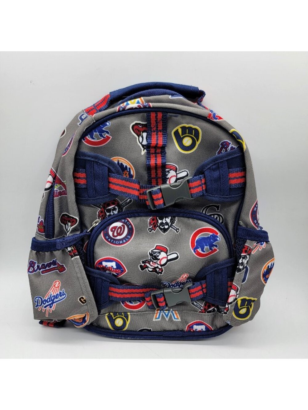 Pottery Barn Kids MINI Backpack-National Baseball League 10”x10” MLB EUC